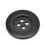 10 stk. 5 cm runde treknapper med 4 hull brune 3