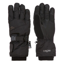(XL, Black) Trespass Adults Ski Gloves Waterproof Ergon II