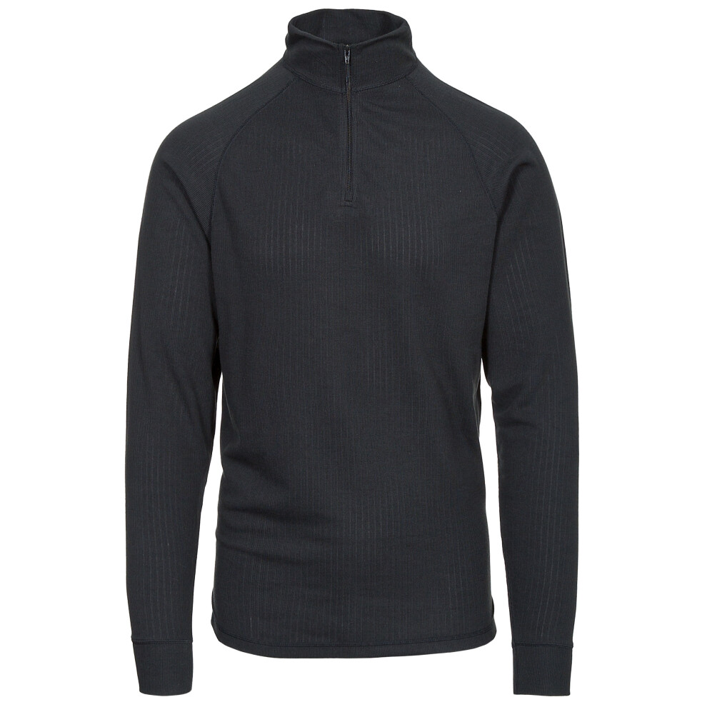 Trespass (L, Black) Wise360 Long Sleeve Baselayer Top