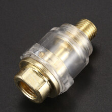 3X Compressed Lubrificatore Olio Lubrificatore Aria 6mm Olio per Nebulizzazione Aria Compressa 1/4 Pollice