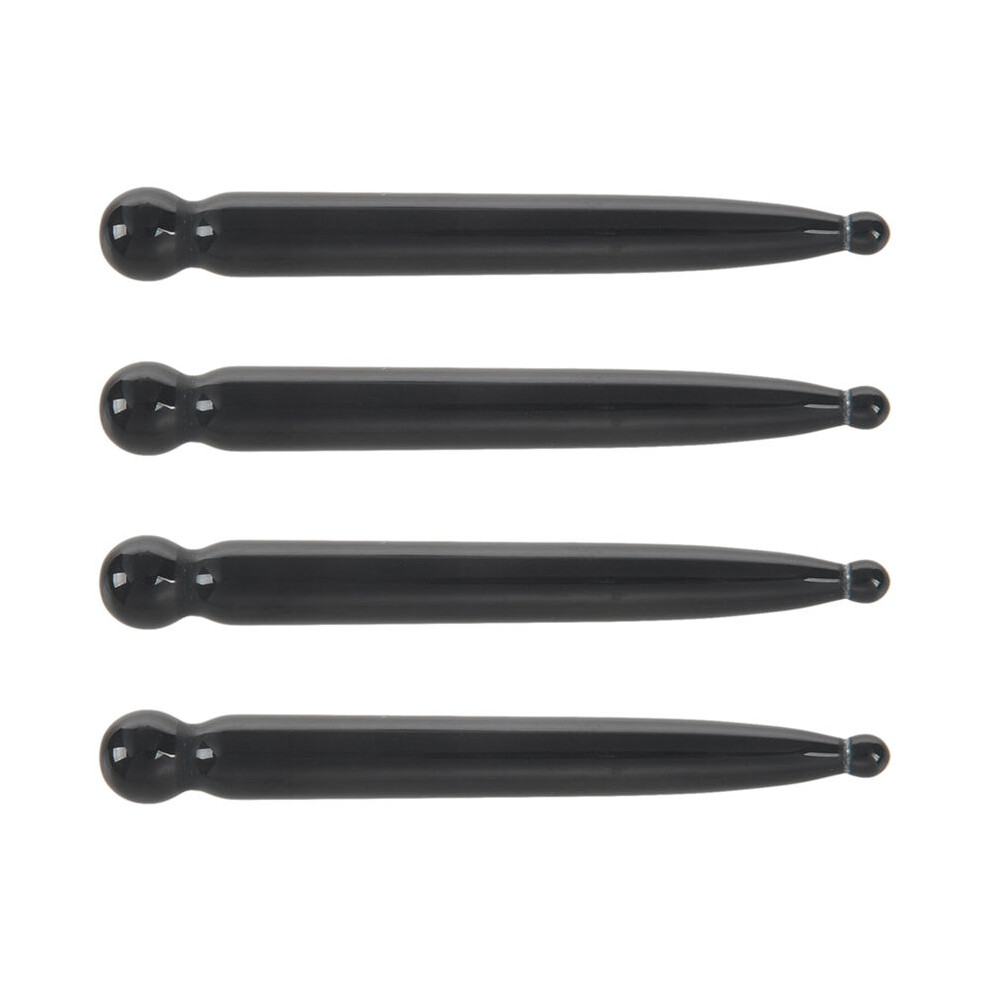 Semoic 4X Traditional Relax Thai Foot Massage Reflexology Stick Tool Black