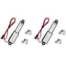 2X Attuatore Lineare Elettrico - Corsa Da 2 Pollici, 64 N / 14,4 Libbre, Velocità 0,6 Pollici / S