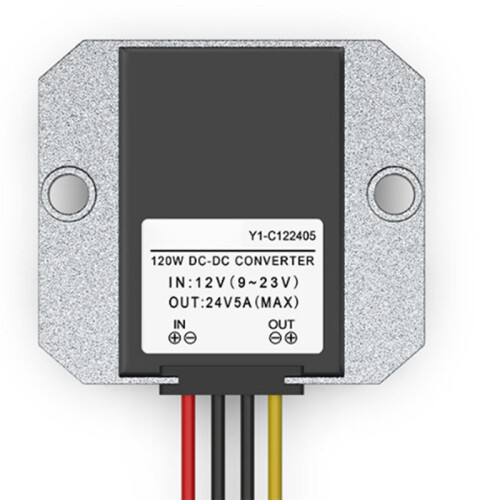 12V to 24V 5A Step-   Converter 12 Volt to 24 Volt Boost Voltage Regulator 1