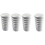4X White Plastic Outer Shield for Thermo Hygro Sensor, for Weather Station (Transmitter / Thermo Hygro Sensor) 1