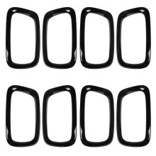 8PCS Interior Door Handle Trim Bezel Molding Garnish for HR-V HRV Vezel 2021 2022 Accessories Car-Styling