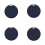 4 Pack GPS Tracker for Vehicles Key Finder GPS Tracker Mini GPS Tracker Pet GPS Tracker Navy Blue szrh21_M 1