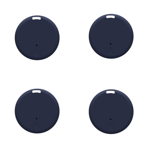 4 Pack GPS Tracker for Vehicles Key Finder GPS Tracker Mini GPS Tracker Pet GPS Tracker Navy Blue szrh21_M