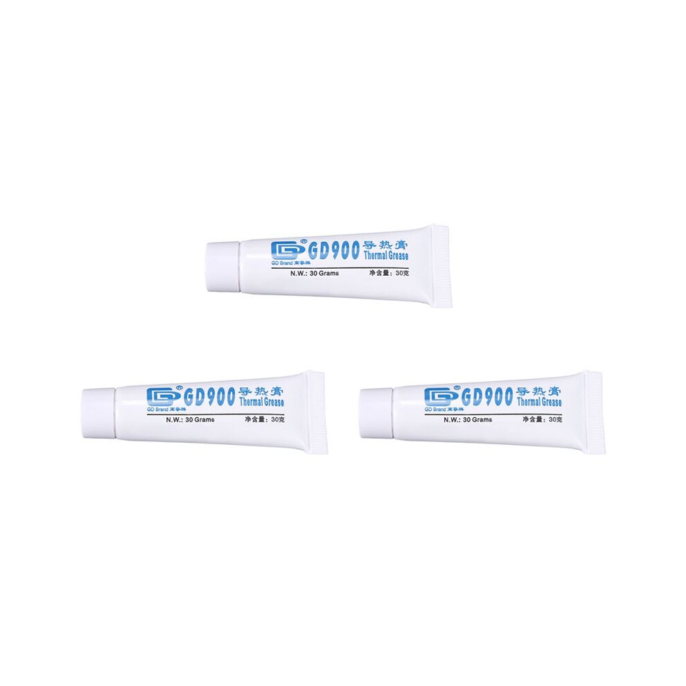 3X Gd Gd900 Thermal Conductive Grease Paste Silicone Plaster Heat Sink Compound 30 Grams High Performance Gray 6034100886435