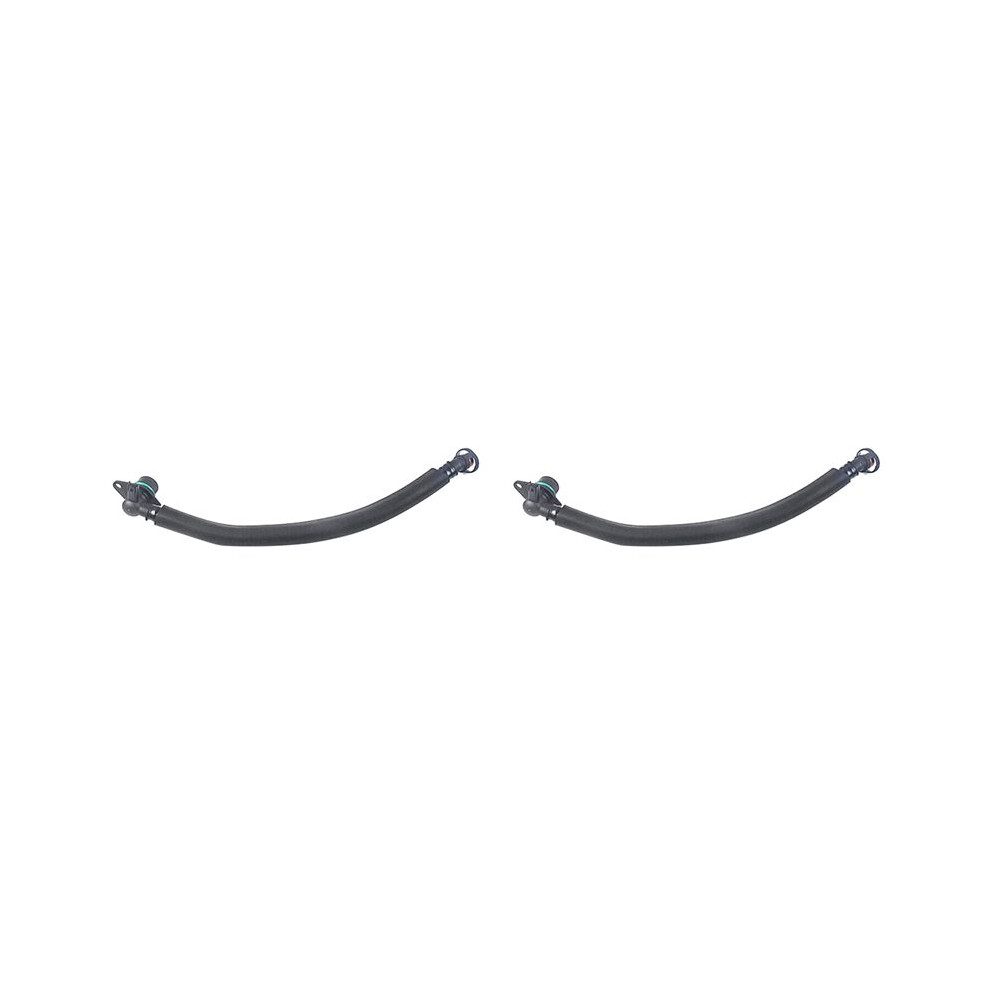 2X 11617560236 11618645544 Valve Cover Exhaust Pipe Hose For E60 E83 E84 N46 520Li X1 X3 18I 2.0I Z4 E85 3' E90 1' 4711711511797