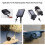 50pc 2Pin LED Connector with 25cm Wire for Solar String Lights, IP65 Waterproof, 220V 4