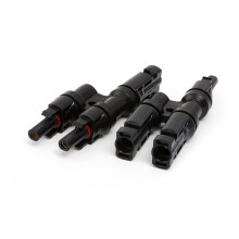 Premium Y/T-Type 30A 1000V Zonne-PV-Connectorset - IP67 Mannelijk/Vrouwelijk 3/4/5-Weg Aftakking voor 2,5-6 mm² Kabels B2