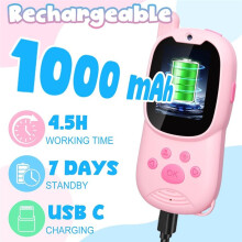 Video Walkie Talkies for Kids, Facetime Walkie Talkies Toys, Camera Voice Changer for Kids Gifts Indoor Outdoor Camping
