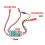Dual Way Bidirectional Brushed Electric Speed Controller 40A X 2 Mixed Control ESC for RC Tank/Speed Difference Boat 6