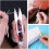 Bone Folders Kit, Bone Folders, Makers,Bookbinding Kit, for Bookbinding Making Paper Crafts Quilting Leathercraft B 6