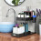 Kitchen Organizer Table Top Double-Layer Pull-Out Shelf Cabinet Pull-Out Sink Rack 3
