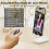 Wireless Presenter Remote with Touchpad, Air Mouse Clicker PPT Pointer for PowerPoint Keynote PPT IOS Android B 3