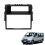 2 Din Autoradio Dashboard voor  Primastar  Vivaro  Trafic II Installatieframe Paneel DVD Frontplaatafwerking 8