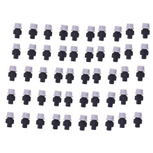200Pcs(100 Pairs)Garden Irrigation Kit Adjustable Atomization Dripper Atomization Connection Tee Drip Irrigation Kit