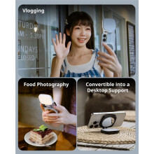 Magnetic Selfie Light for , Phone Light with A Mirror, Attachment for , for Selfies, Video Conference