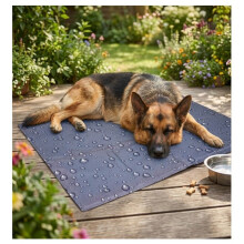 Tappeto rinfrescante per cani 80 x 120 cm Fresk grigio