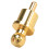20Pcs Gold Plated RCA Plug Cap Short-Circuit Socket, Phono Connector RCA Shielding Jack Socket Protect Cover Caps 8