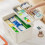 Large Capacity Box Portable Home Aid Kit Family Emergency Box with Multi-Layer Storage Case B 3