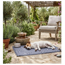 Tappetino rinfrescante per cani - EDEN - Fresk Drop - 50 x 70 cm - Grigio - Poliestere con gel non tossico