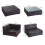 6-piece rattan sofa and coffee table set, brown 2