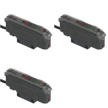 3X Intelligent ER2-22P Dual Digital Fiber Optic Amplifier Sensor Diffuse Reflection Induction Photoelectric