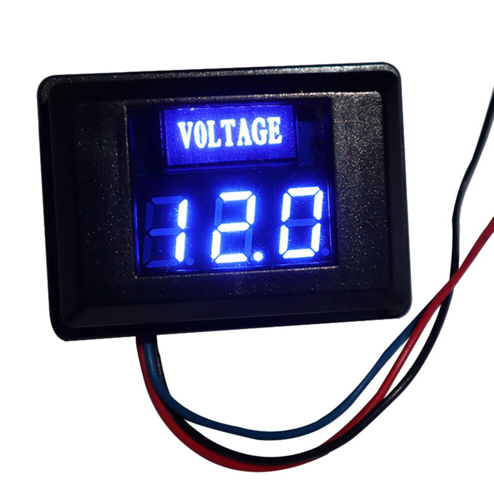 12V Digital Voltmeter Voltage Tester Gauge Bright Led Display For Car Motor Rv 6032048598588