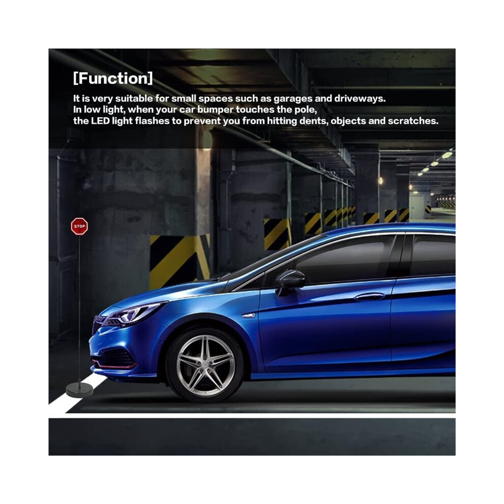 Led Parking Stop Sign, Parking Led Garage Flashing Warning Stop Sign, Parking Assist Led Stop Sign Parking Light 6032982428309