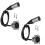 2pcs XLR Pass Through Cable, No Solder, for Stage Box, Patch Panel, Floor Box - No Solder for Pro Audio Installations 1