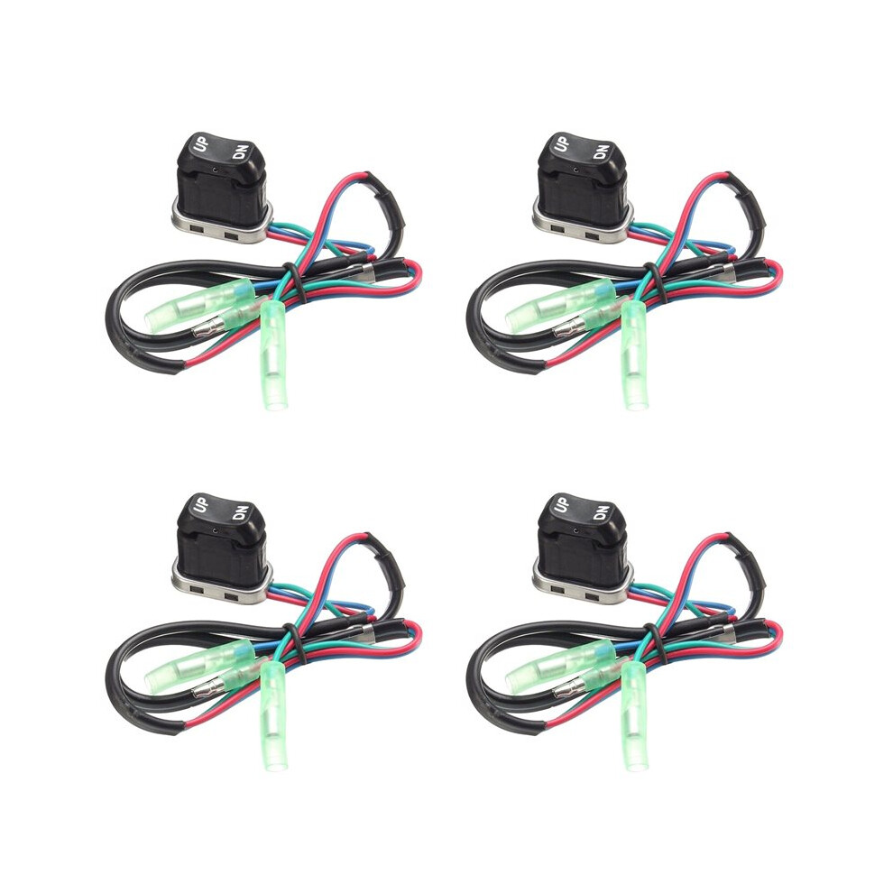 4X Trim Tilt For Engine Motor Outboard Remote Control 703-82563-02-00 4713032200596