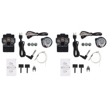 2X Pickup per Chitarra Pickup per Chitarra Classica Pickup per Vibrazione Accompagnamento BT Pickup per Risonanza Equalizzatore A 3 Bande