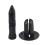 200Pcs Car Molding Door  5mm Hole Plastic Rivets Fixing Black. 4