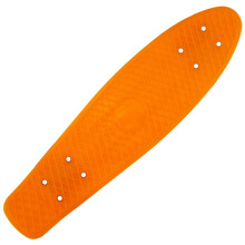 22,5X 6 Tums Skateboard Plast Fish Banan Skating Board Däck för Utomhussport Fish Board Halkfritt Däck, Orange