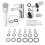 740Pcs Rubber O-Ring Kit 24 Sizes Seals for Garages, Ordinary Plumbers 5