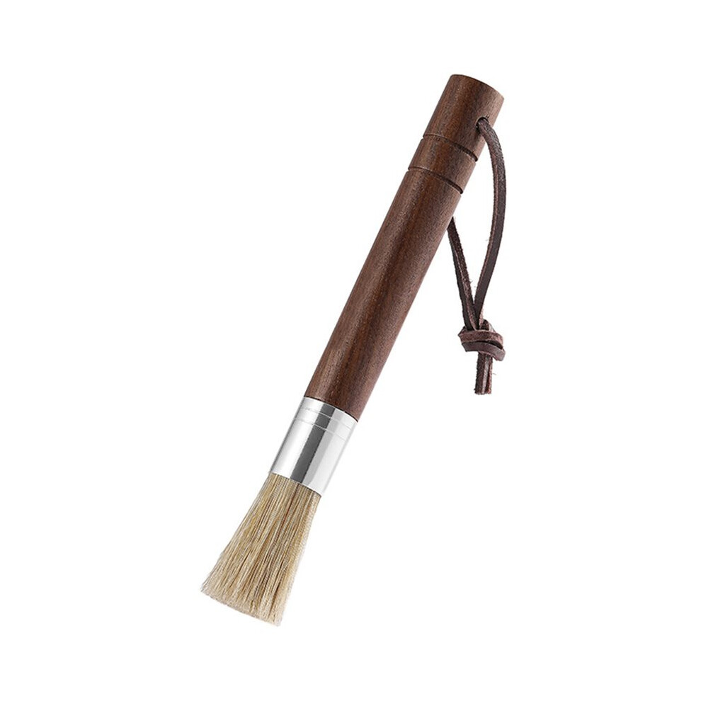 Coffee Grinder Cleaning Brush Espresso Dusting Tool, Natural Bristle Brush For Portafilter Group Grinder 4713935446930
