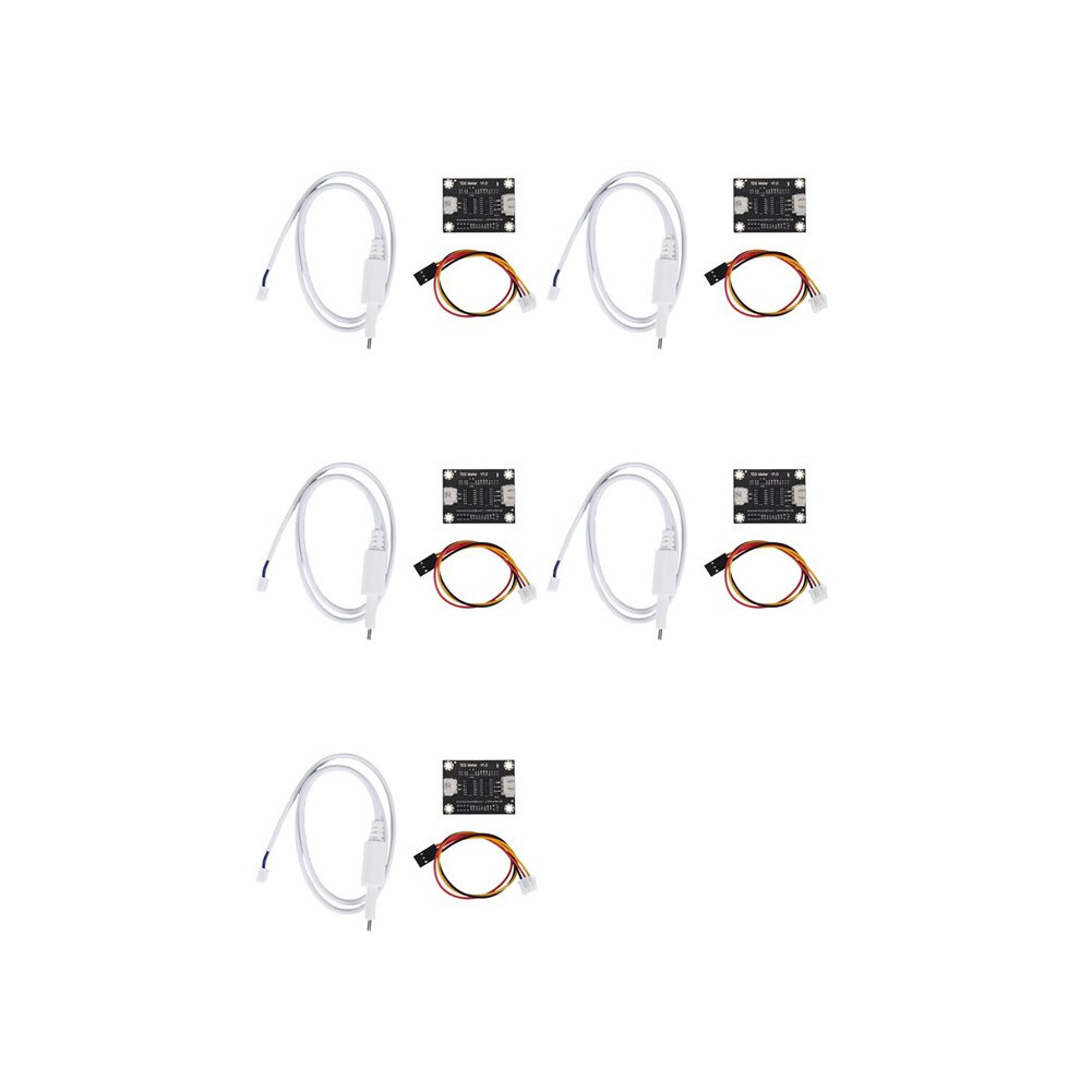 5X Analog Tds Sensor Tds Meter Water Conductivity Sensor Tester Liquid Detection With 10 Cables 4713032226626