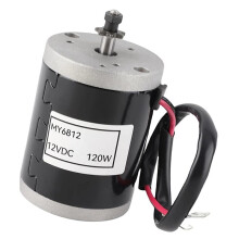 MY6812 12V 120W  Borstmotor Elektrisk Reduktionsmotor med Borstväxel