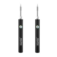 510 Thread Soldering Iron Kit 650mAh 3-Gear Adjustable Voltage with Soldering Iron Tip USB Rechargeable Battery