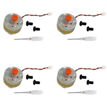 4X Lidar Motor for   S50 S51 S55 Vacuum Cleaner, with Orange Pulley Vacuum Cleaner Distance Sensor