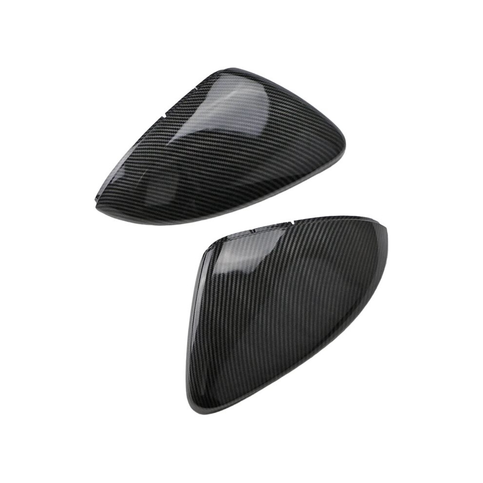 2Pcs Carbon Fiber Rearview Mirror Replacement Cover Mirror Housing Automotive Parts For 7 4712400193058