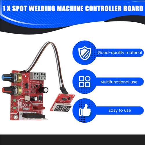 Digital Spot Welding Machine  Control Display Spot  AC 110V 220V to 9V Transformer Controller Board 100A 2