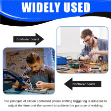 Digital Spot Welding Machine Control Display Spot AC 110V 220V to 9V Transformer Controller Board 100A