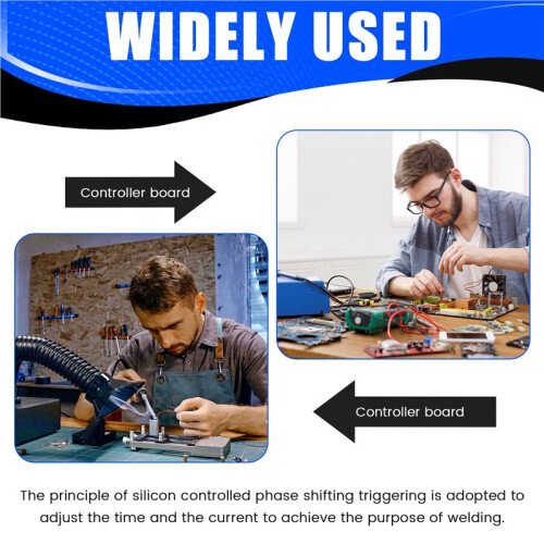 Digital Spot Welding Machine  Control Display Spot  AC 110V 220V to 9V Transformer Controller Board 100A