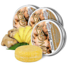 Ginger Hair Regrowth Shampoo Bar, Anti-hair Loss Ginger Shampoo Soap, Natural Organic Ginger Shampoo Bar, Promotes