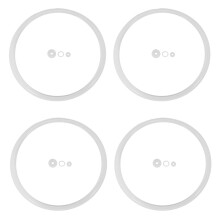 4X Replacement Silicone Rubber Electric Pressure Cooker Parts Sealing Ring Gasket Home 5-6L