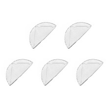 5X Fried Tempura Net Stainless Steel Grill Hamburger Fried Chicken Grease Net Japanese Cuisine Slate Pork Rack Home A