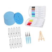 Bubble Drawing Set Canvas Sponge Texture 3D Foam-E12 color